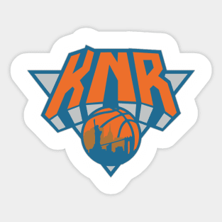 Knicks News and Rumors basic logo Sticker